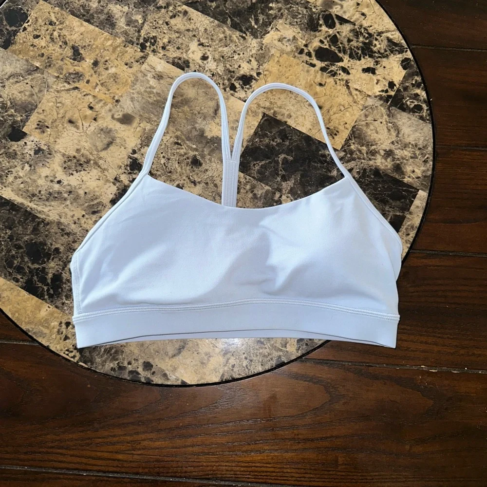 lululemon athletica White Strappy Sports Bra